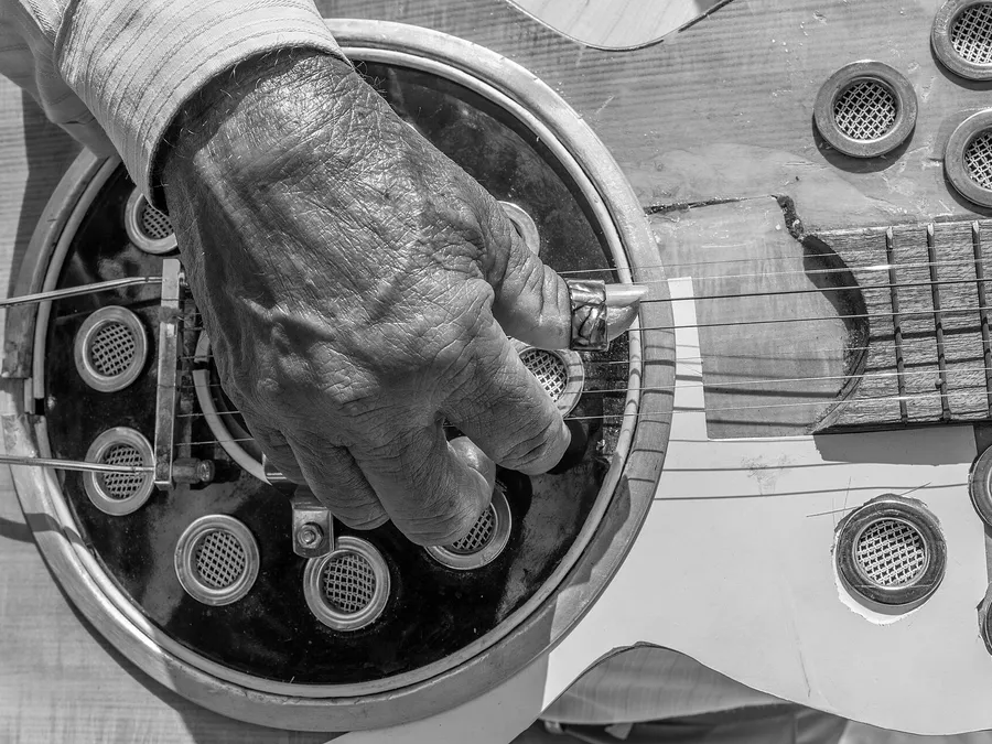 Finger Picking Shop Tattoo — detail
