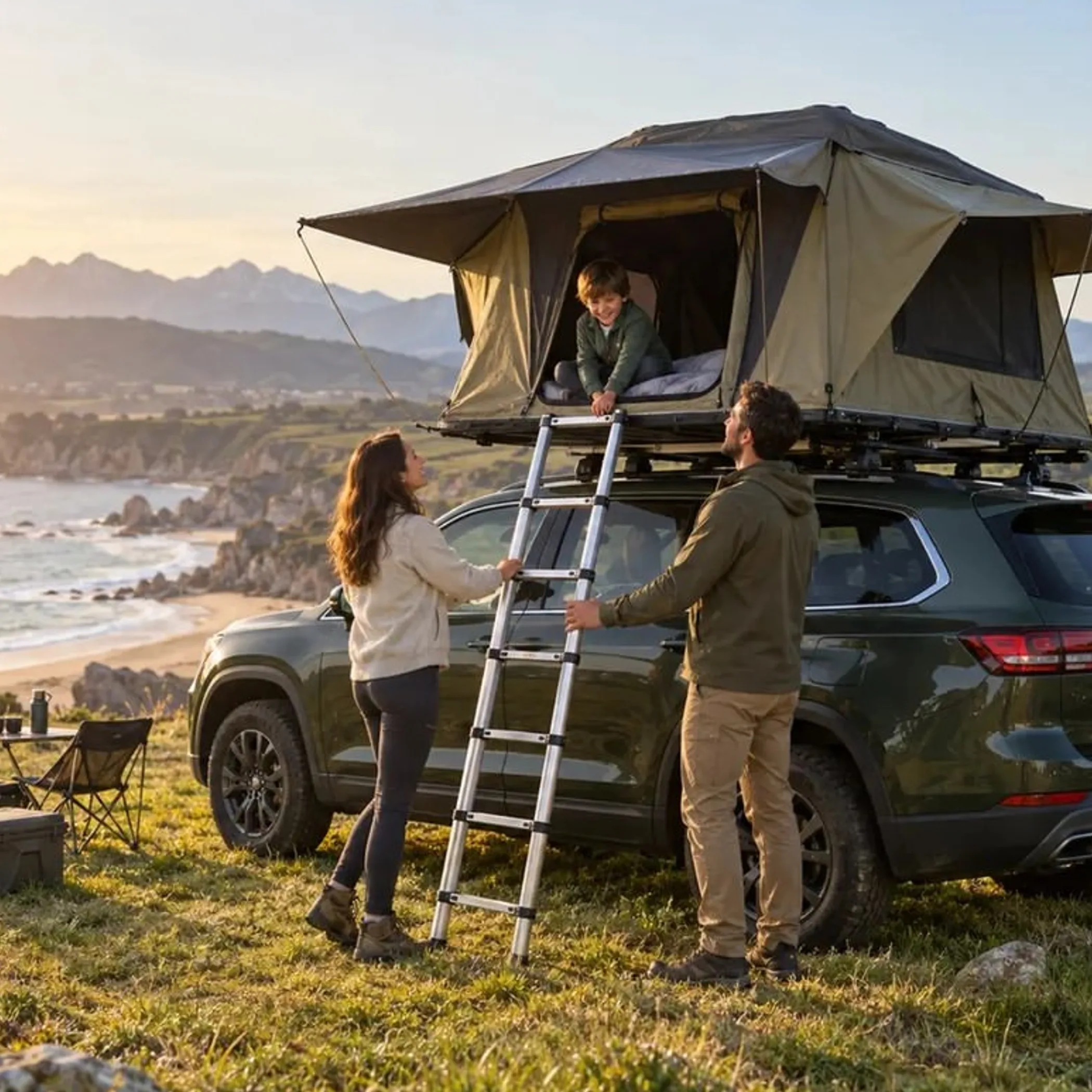 road-trip camping and packing gear