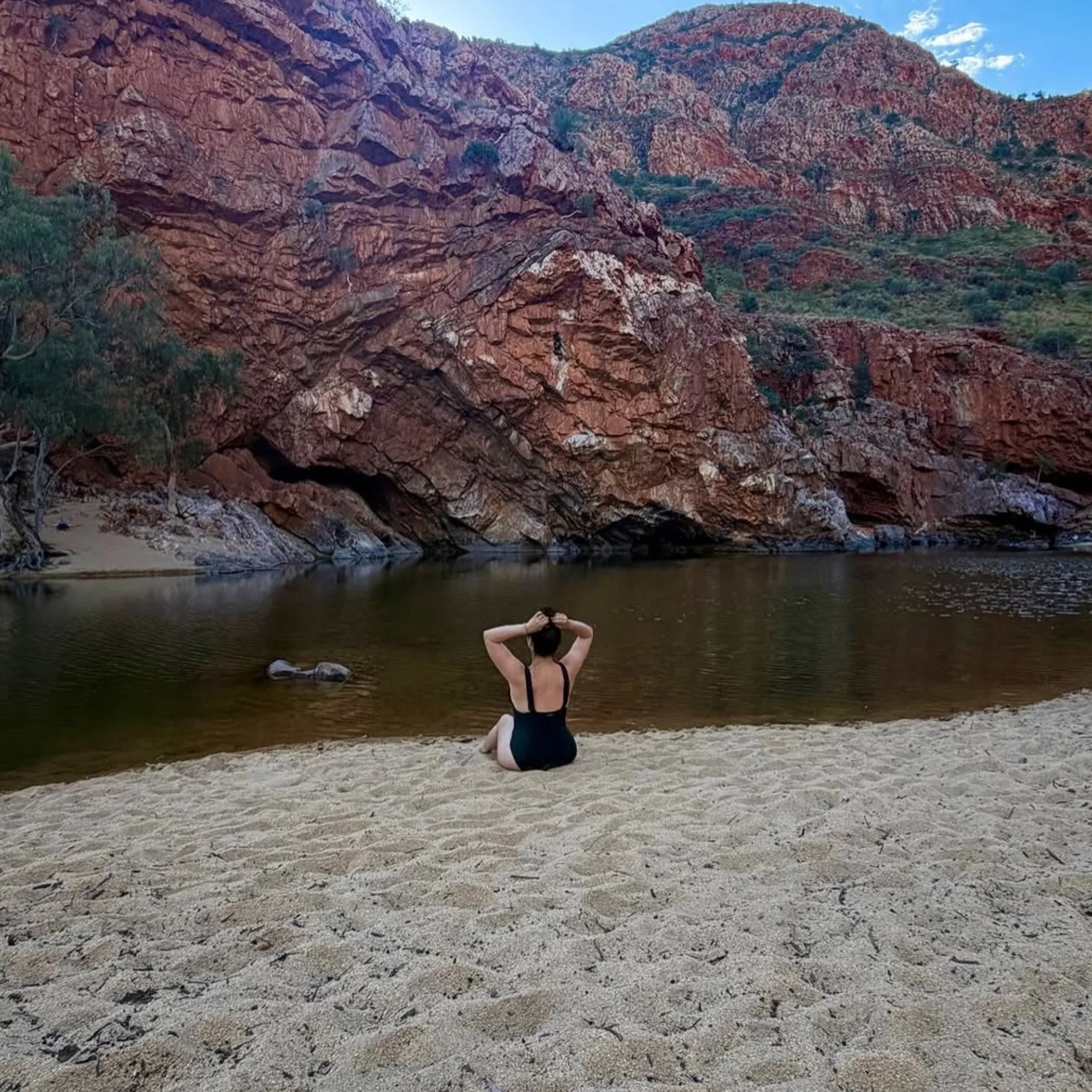 west macdonnell ranges swimming gorge